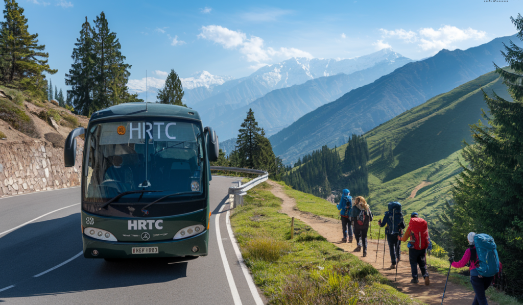 HRTC Buses for trekking by hrtchub