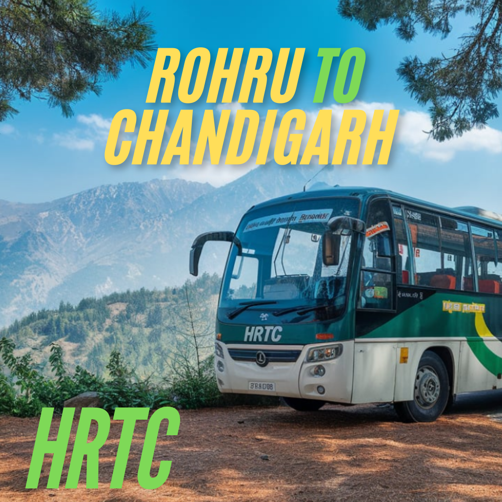 Rohru to Chandigarh HRTC Bus Time Table_By_HRTCHuB