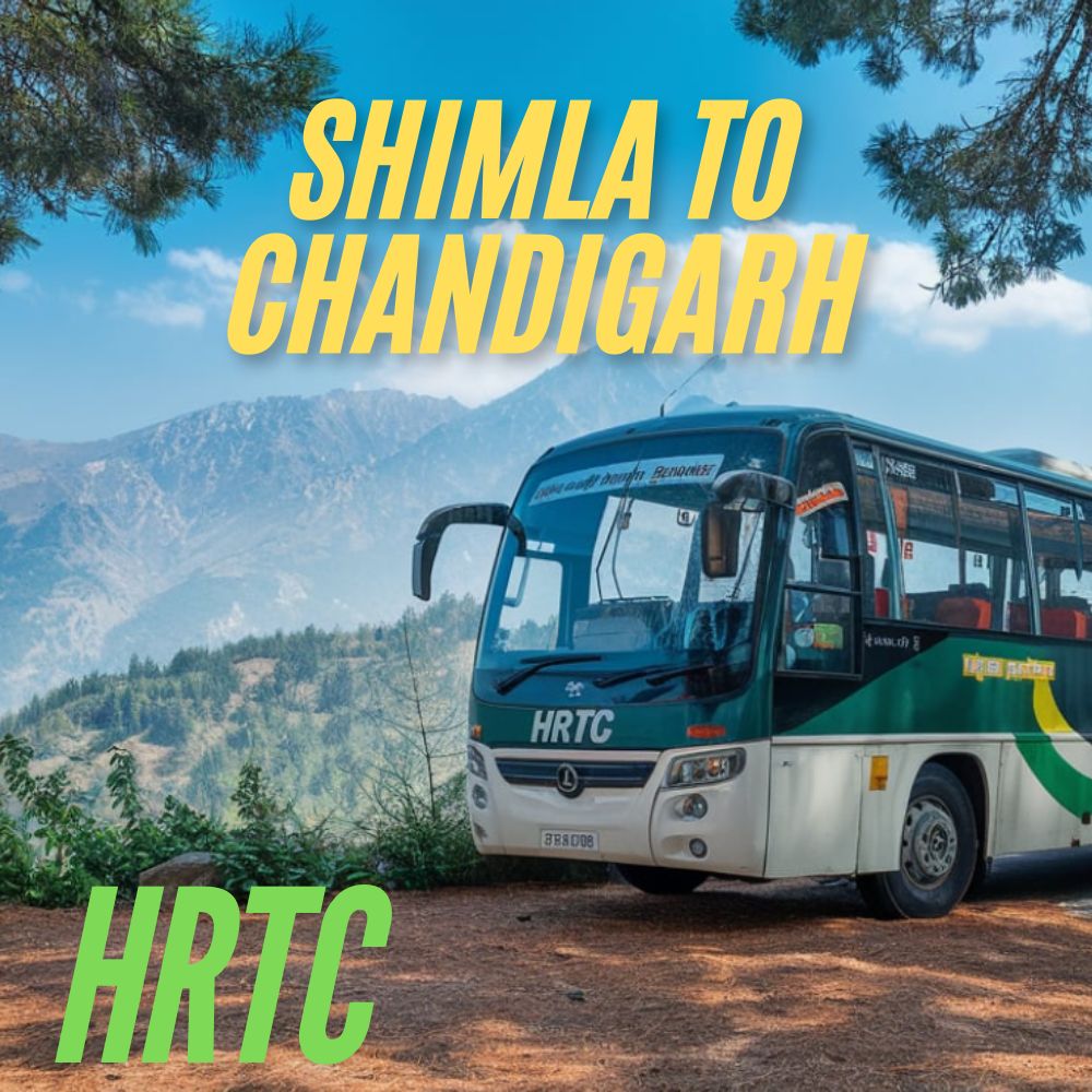 Shimla to Chandigarh HRTC bus timings_BY_HRTCHub