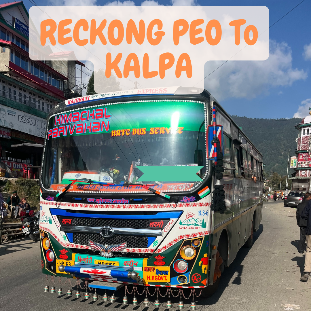 Reckong Peo to Kalpa HRTC Bus Time Table By HRTCHuB