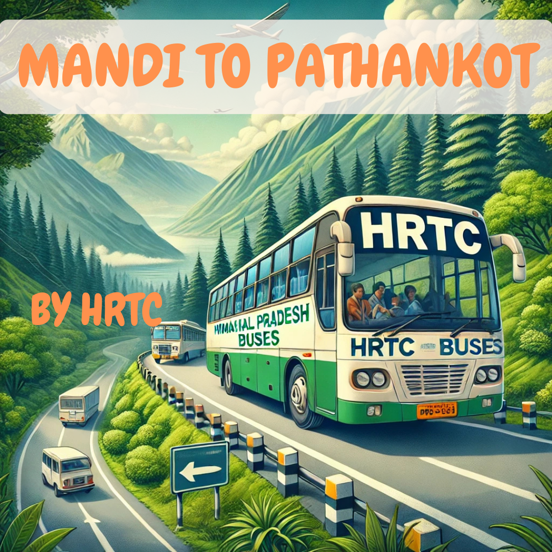 Mandi to Pathankot HRTC Bus Time Table By HRTCHuB