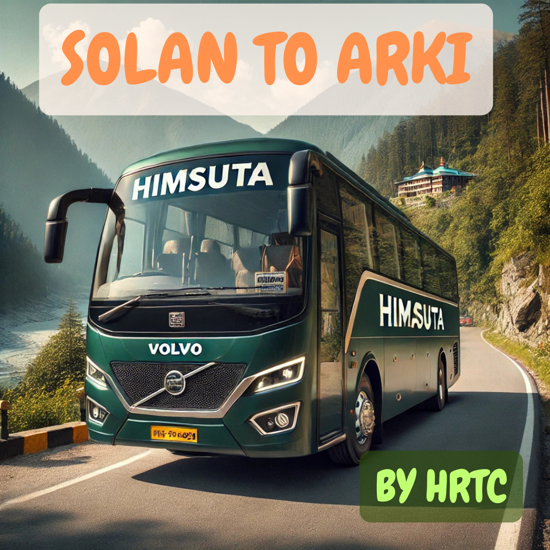 Solan to Arki HRTC Bus Time Table By HRTCHuB
