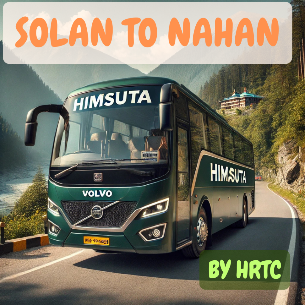 Solan to Nahan HRTC Bus Time Table: A Complete Guide for 2025 1 Solan to Nahan HRTC Bus Time Table By HRTCHuB